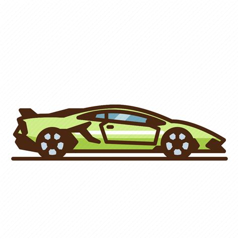 Aventador Car Lamborghini Icon Download On Iconfinder