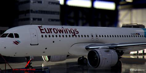 A32nx Airbus A320neo Eurowings D Aizq In 8k For Microsoft Flight