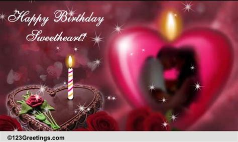 Happy Birthday Sweetheart Free For Husband And Wife Ecards 123 Greetings