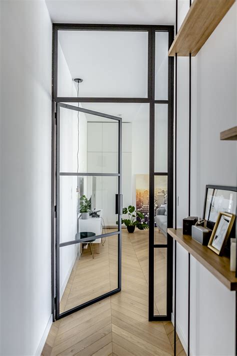 Metal Glass Doors Interior Design Black Arredamento D Interni Interni Arredamento