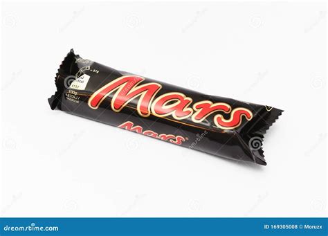 Mars Chocolate Bar On White Background Editorial Photo Cartoondealer