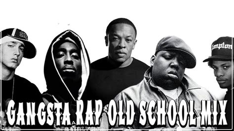 Old School Gangsta Rap Mix 🌴🌴 Hip Hop Mix 90s 🤟🤟2pac Eminem Dr Dre