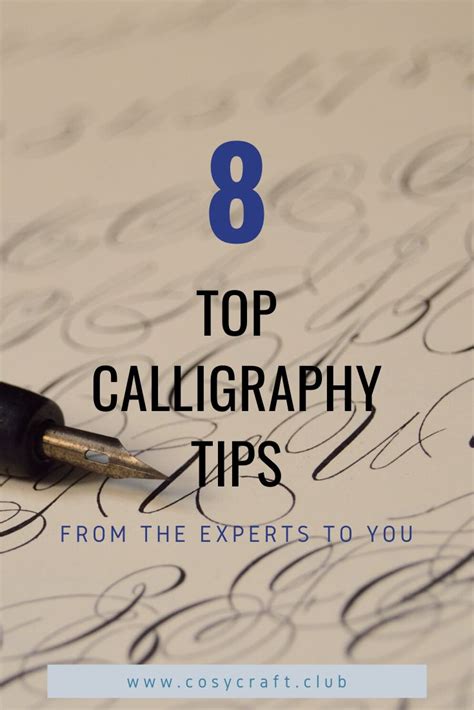 8 Top Calligraphy Tips From The Experts To You Hand Lettering