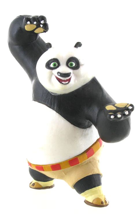He is an anthropomorphic giant panda in his 20s. Figúrka Po - Kung Fu Panda (6 cm) ~ Plyšákovo.eu