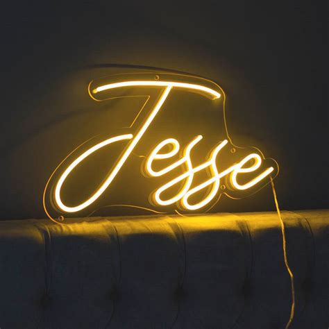 Home And Living Led Neon Custom Last Name Sign Wall Hangings Wall Décor