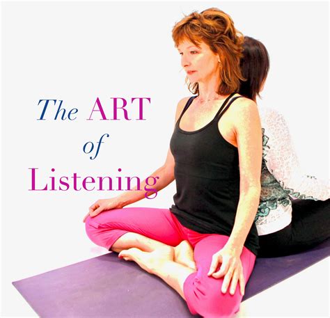 The Art Of Listening Principle Based Partner Yoga