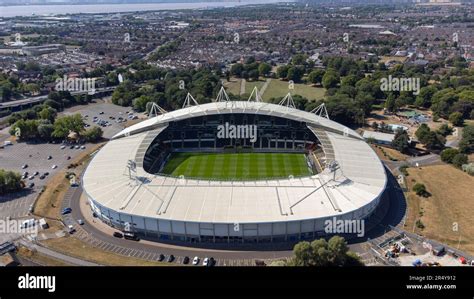 Aerial View Of The Mkm Stadium Home Of Hull City Fc The Ground Has