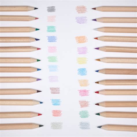 SolfÅgel Coloured Pencil Mixed Colours Ikea