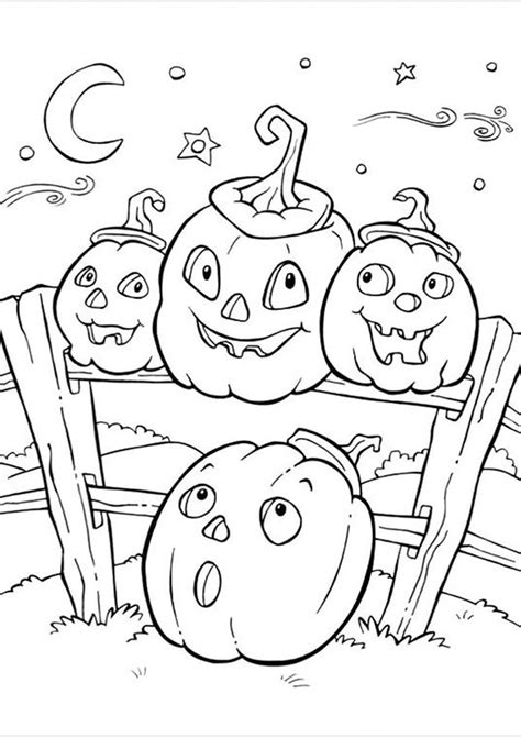 Free And Easy To Print Halloween Coloring Pages Tulamama