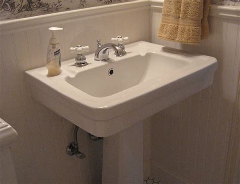 Free shipping and free returns. Vintage Style Powder Room ~ vintage style pedestal sink ...