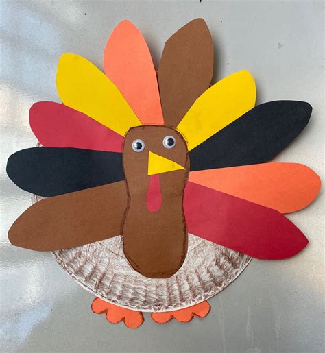 Diy Paper Plate Turkey The New Childrens Museum