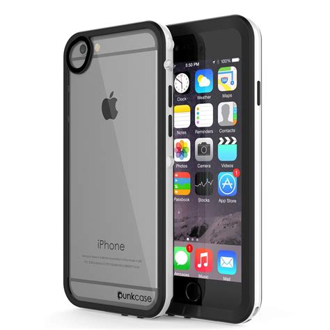 Punkcase Crystal 20 White Apple Iphone 8 Waterproof Case Punkcase Au