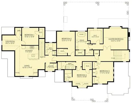 Two Story 5 Bedroom Luxury Modern Farmhouse Floor Plan