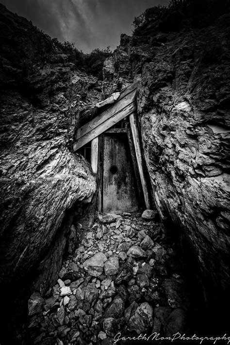 Hells Door A Mine Shaft Door At Parys Mountain Anglesey Gareth
