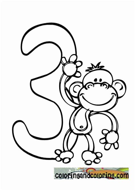 Free Number 3 Coloring Page Download Free Number 3 Coloring Page Png