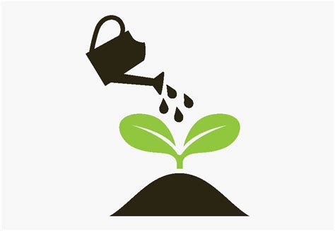 Watering Plant Logo Free Transparent Clipart Clipartkey