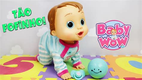 Boneco Que Engatinha Baby Wow Multikids Lilly Doll Youtube