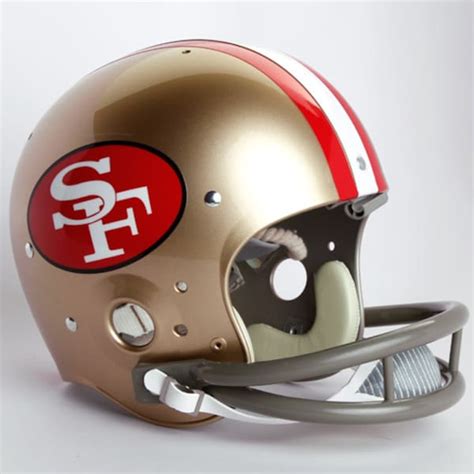 Riddell San Francisco 49ers Gold 1964 1988 Throwback Suspension Full