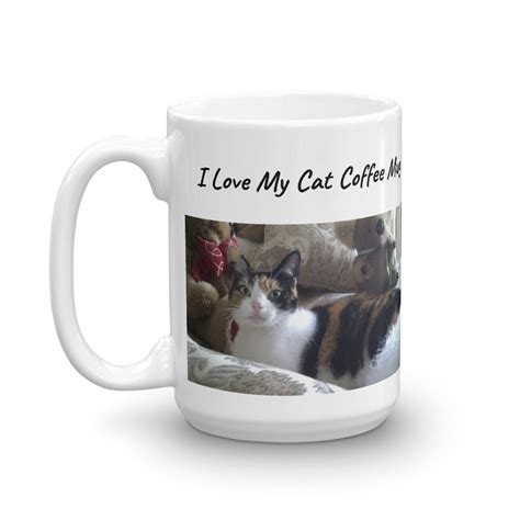 Cat Coffee Mug Cat Lover Gift Cat Coffee Mugs Cute Cat Etsy