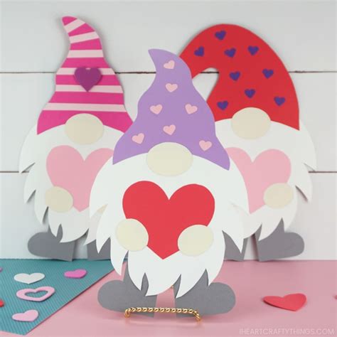 Valentine Gnome Craft I Heart Crafty Things
