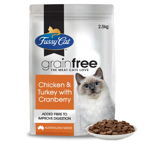 Buy Fussy Cat Grain Free Dry Cat Food Adult Chicken And Turkey With