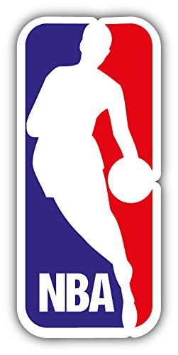 Nba Basketball Logo Vinyl Sticker 3 X 6 Inches Buy Online In United