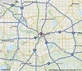 Dallas, TX Map | MapQuest | Map, Driving directions, Trinity river