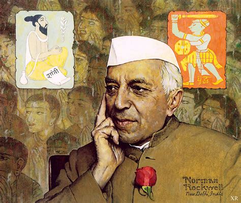 Nehru Leader Of India Norman Rockwell Paintings Norman Rockwell