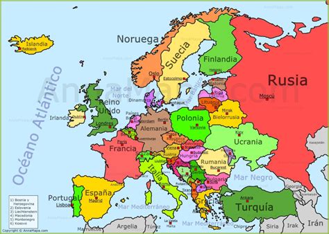 Pin de Jorge en continente | Mapa politico de europa, Mapa de europa