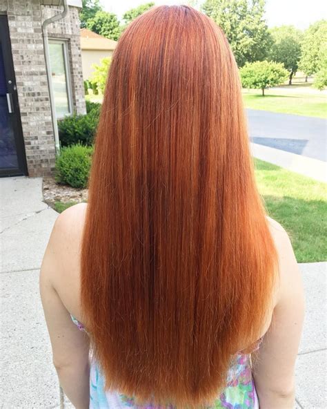 25 Shiny Orange Hair Color Ideas - From Red to Burnt Orange | Hair color orange, Burnt orange ...