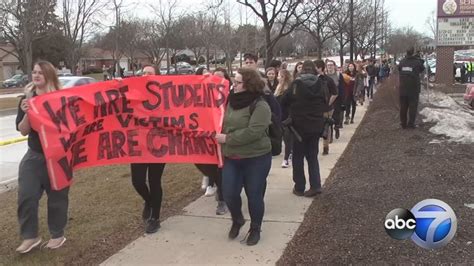 Students Walk Out In Solidarity With Florida School Shooting Survivors