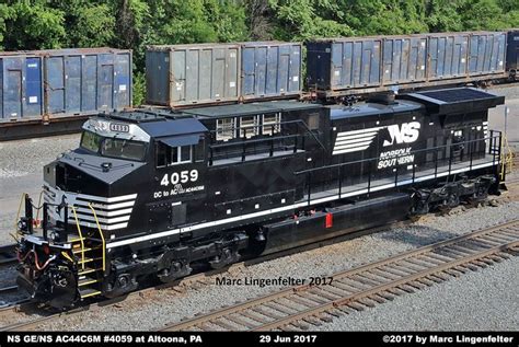 Ns Diesel Locomotive Roster Ge Ac44c6m Nos 4000 4274 Norfolk