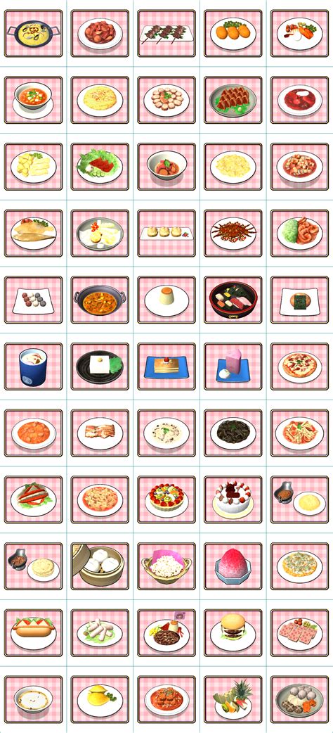 Wii Cooking Mama Cook Off Food The Spriters Resource