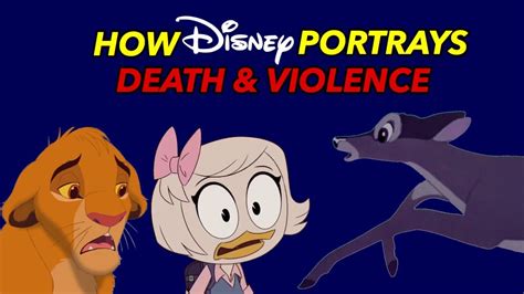 How Disney Portrays Death And Violence Youtube