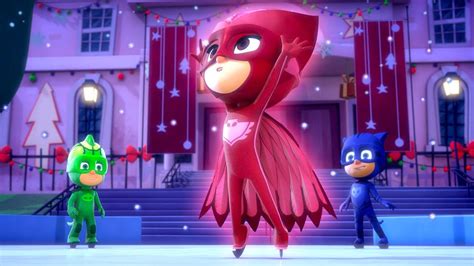 Heroes En Pijamas Invierno Pj Masks 🎄pj Masks Navidad 🎄dibujos Animados