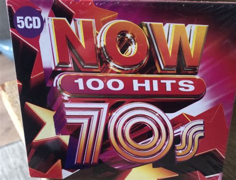 now 100 hits 70s cd 2020 box set for sale online ebay