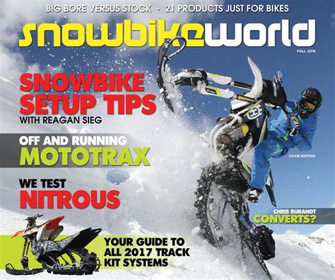 Free Read Snowbike World Magazine Digital Issue Snowest Magazine