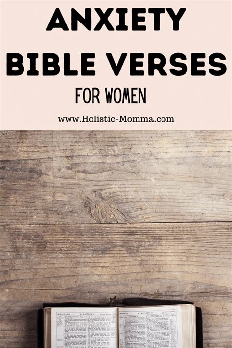 20 Anxiety Bible Verses For Women Holistic Momma