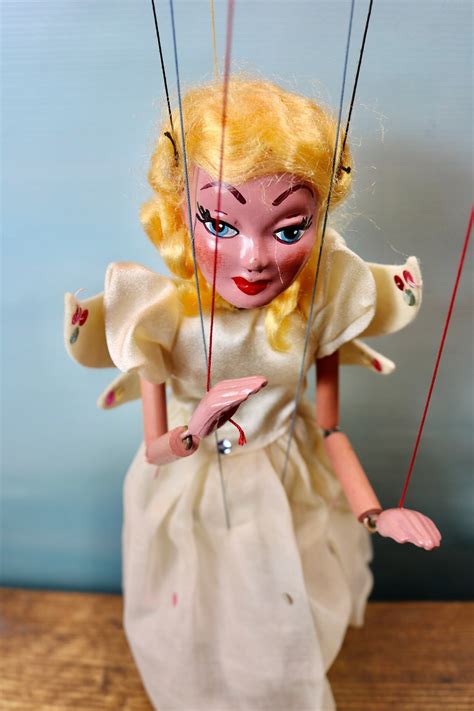 Pelham Puppet Sl Fairy Made In England Marionette Original Box Etsy