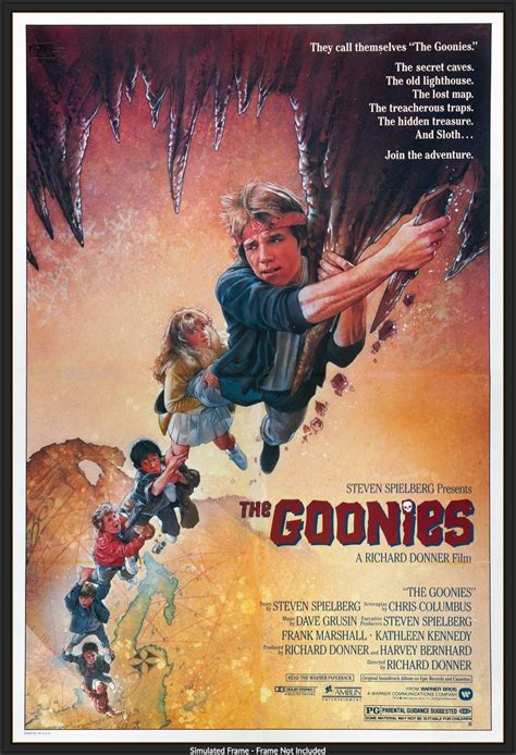 The Goonies 1985 Original One Sheet Movie Poster Original Film Art