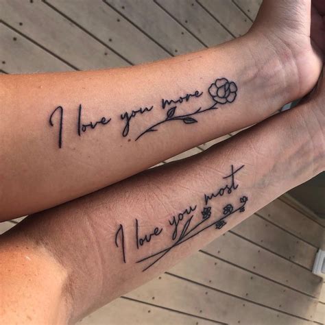 getting matching ink is a big commitment but these cute mother daughter tattoos will make you