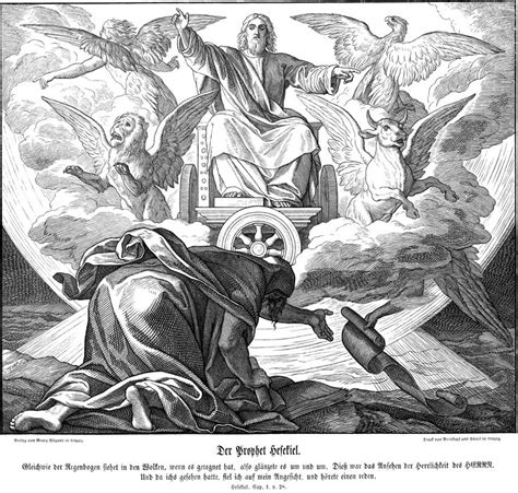 The Prophet Ezekiel Access To The Kindom Of Heaven The Four Living