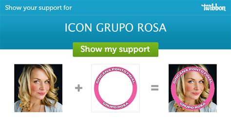 Icon Grupo Rosa Support Campaign Twibbon