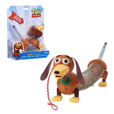 Disney And Pixar Toy Story Slinky Dog Jr Pull Toy Ages 18 Walmart