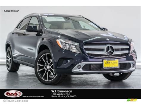 2017 Lunar Blue Metallic Mercedes Benz Gla 250 4matic 119553164 Photo