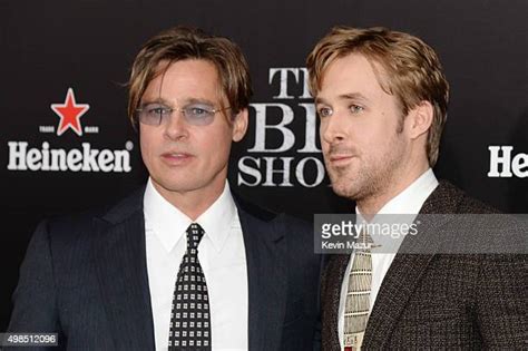 Ryan Gosling Brad Pitt Photos And Premium High Res Pictures Getty Images