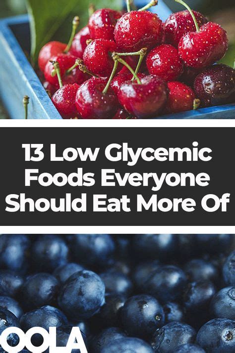 13 Low Glycemic Foods Everyone Should Eat More Of