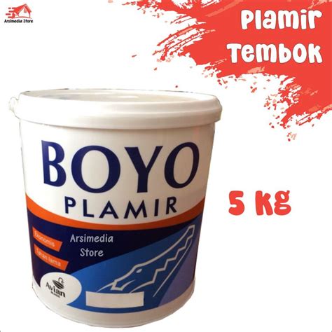 Jual Plamir Tembok Avian Boyo 5kg Shopee Indonesia