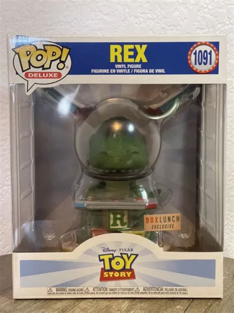 Funko Pop Disney Pixar Toy Story Gamer Rex Deluxe Vinyl Figure