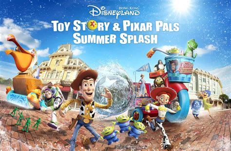 Toy Story And Pixar Pals Summer Splash At Hong Kong Disneyland Summer